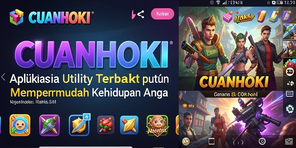 Tampilan utama CUANHOKI dengan fitur pengelolaan yang sederhana dan efektif.