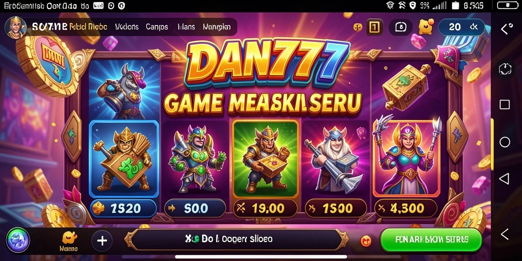 Tampilkan pengalaman bermain Slot yang mendebarkan dan interaktif di DAN777.