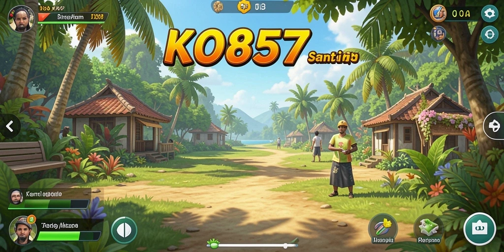 Tampilan gameplay KO857 yang menawan dan menyenangkan.