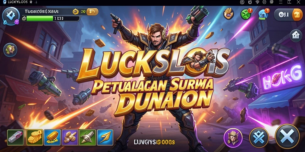 Tampilan menarik dari gameplay LUCKYSLOTS yang penuh aksi.