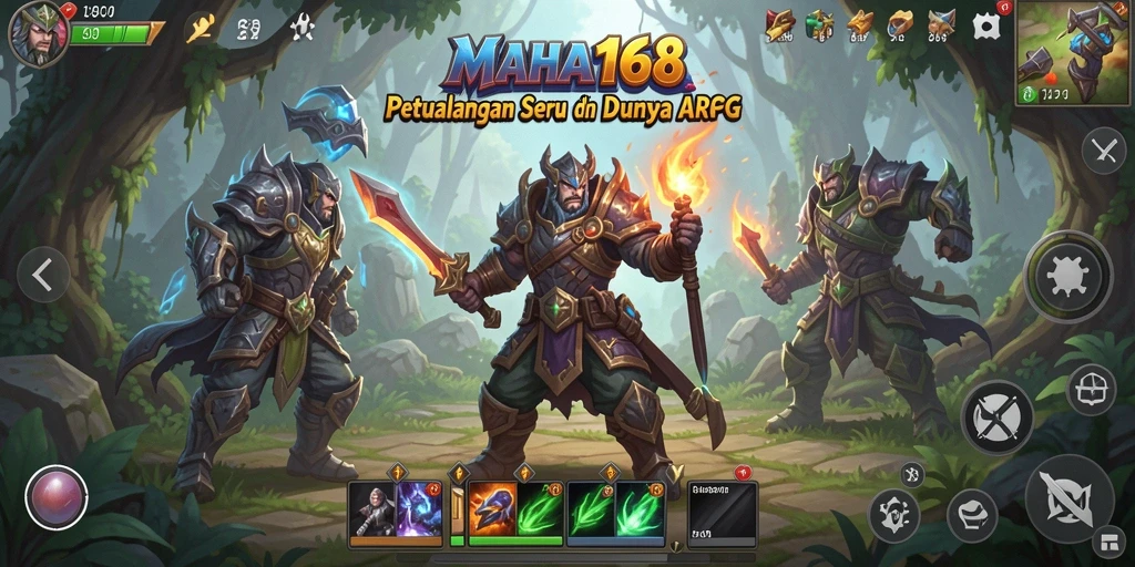 Visual menakjubkan dengan aksi seru dalam game ARPG.