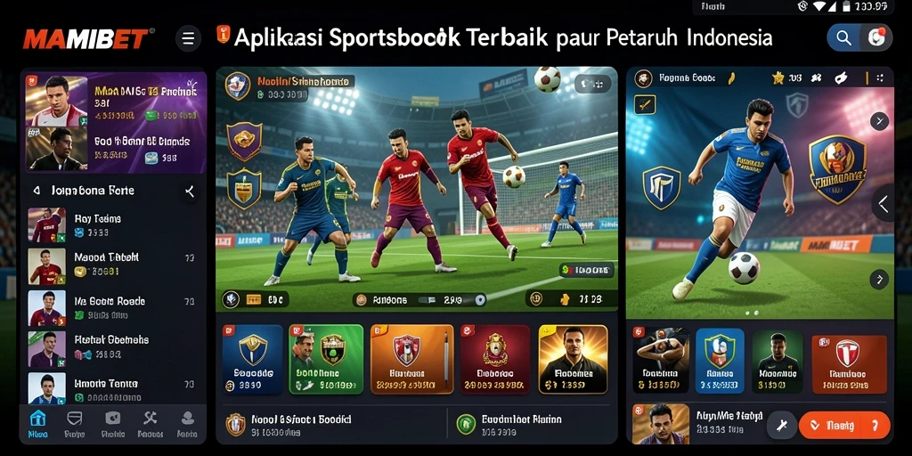 Tampilan gameplay Sportsbook MAMIBET yang menarik dan interaktif.