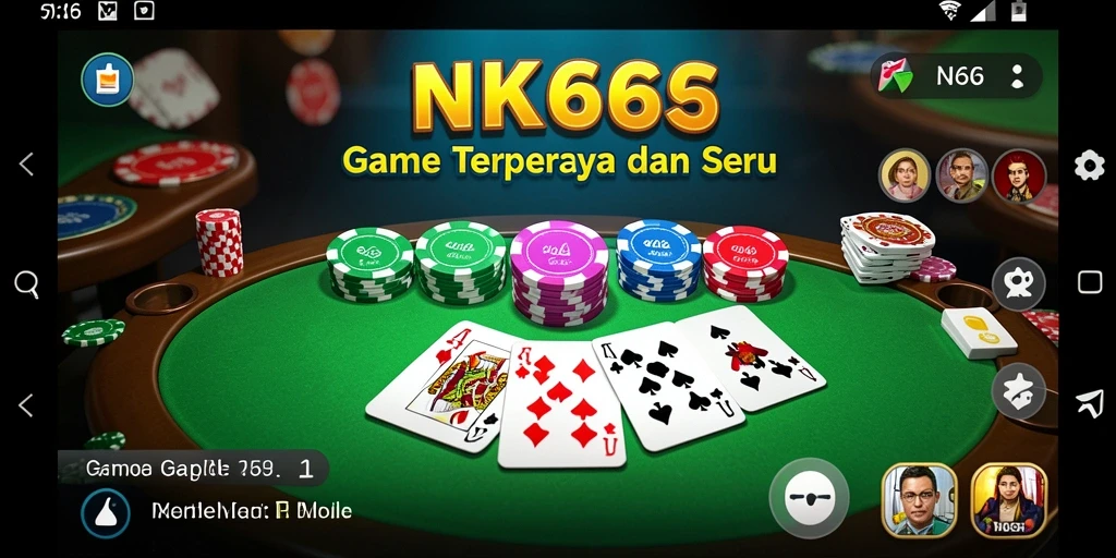 Tampilan gameplay NK666 yang menarik dan seru.