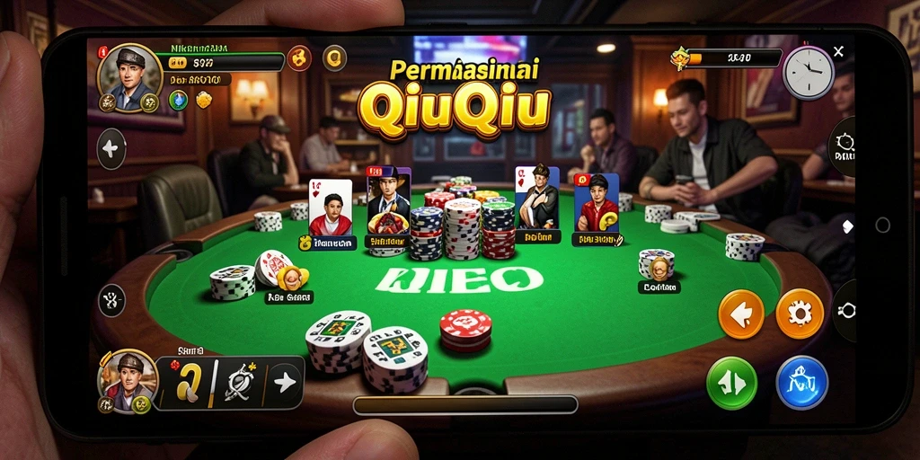Screenshot S80 menampilkan serunya gameplay QiuQiu.